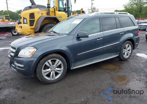 2012 Mercedes-Benz Gl 450 4Matic из США, поврежденный, VIN 4JGBF7BE6CA797079